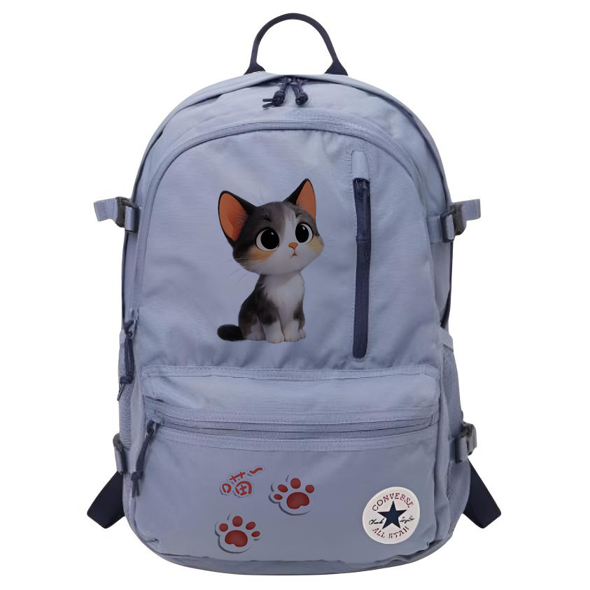 

Converse Большой унисекс рюкзак из полиэстера с принтом светло-фиолетового цвета, Light Purple