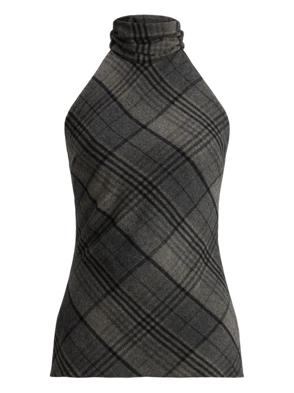 

Водолазка в клетку Ralph Lauren Collection, серый