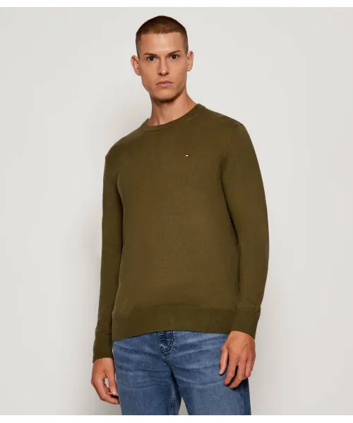 

Свитер Regular fit Tommy Hilfiger, зеленый