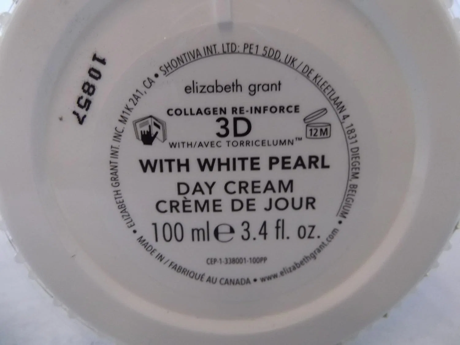 Крем для лица Elizabeth Grant — Дневной Collagen 3D Limited White Pearl от, 100 мл — фото 2