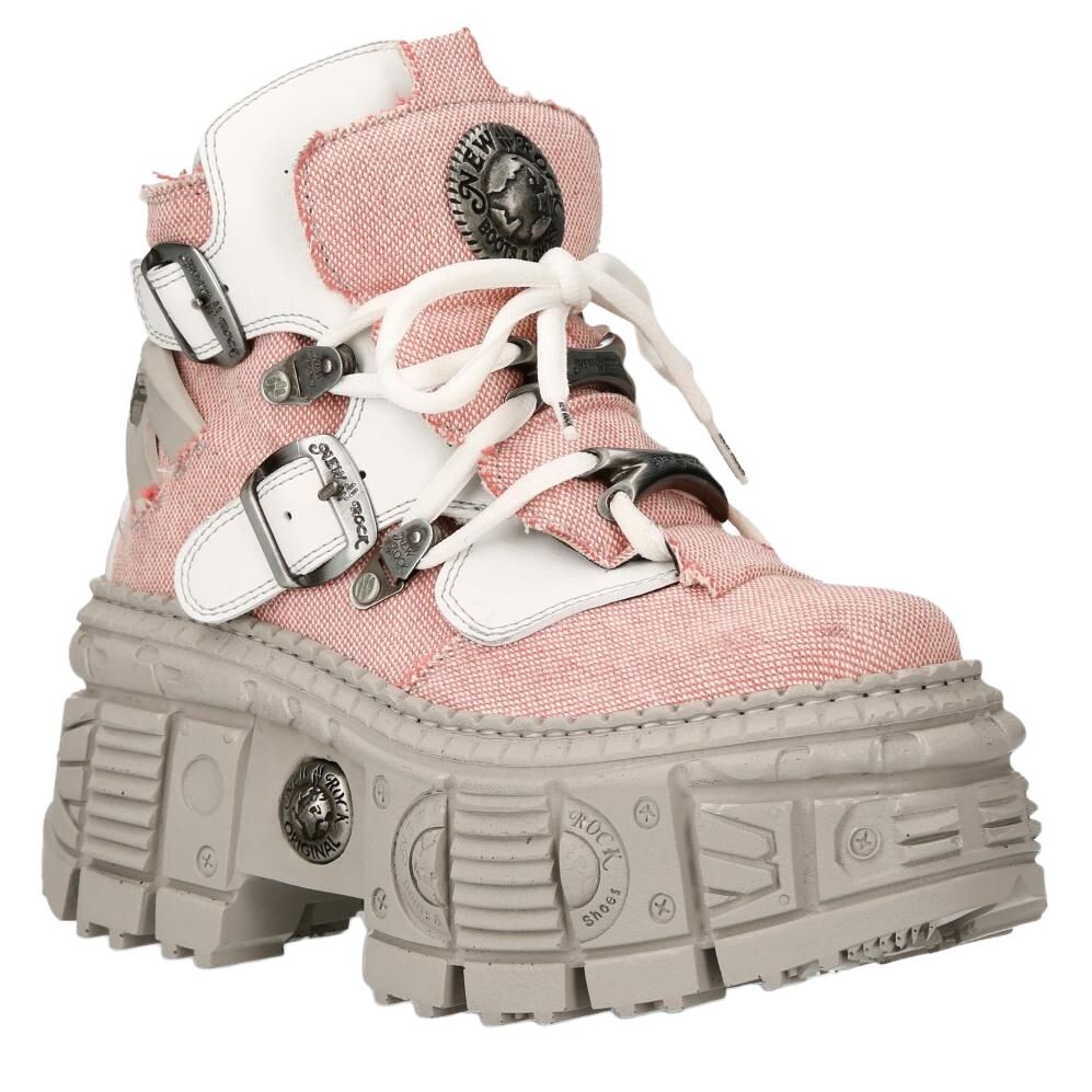 Кроссовки NEW ROCK Lifestyle Shoes Unisex Low-top Pink, розовый — фото 3