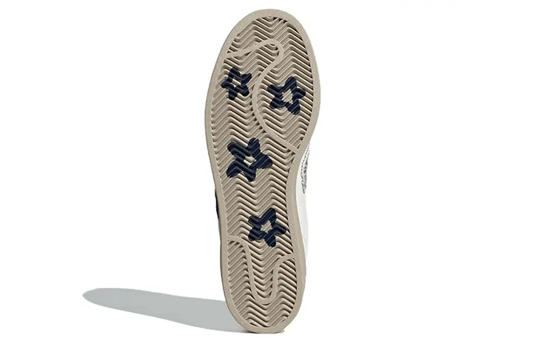 Adidas originals Superstar Обувь для скейтбординга унисекс, Белый/Серый — фото 3