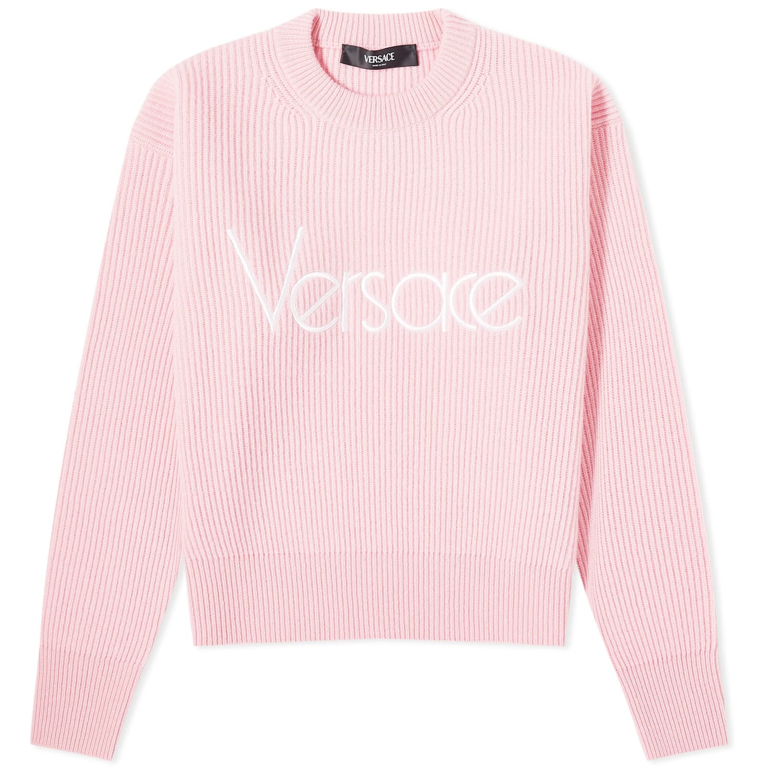 

Джемпер Versace Knitted Logo, цвет Pale Pink