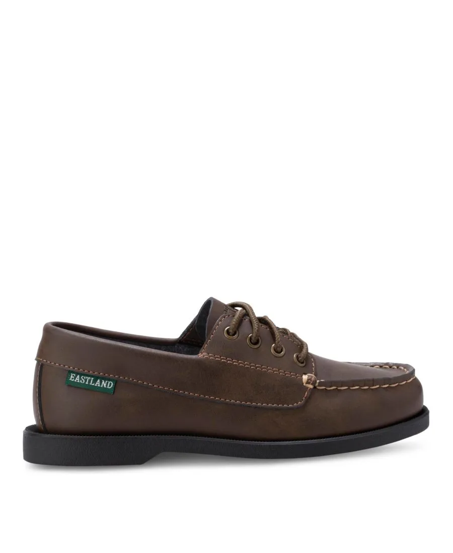 Детские туфли-оксфорды Falmouth Oxford для малышей Eastland Shoe, bomber коричневый — фото 3