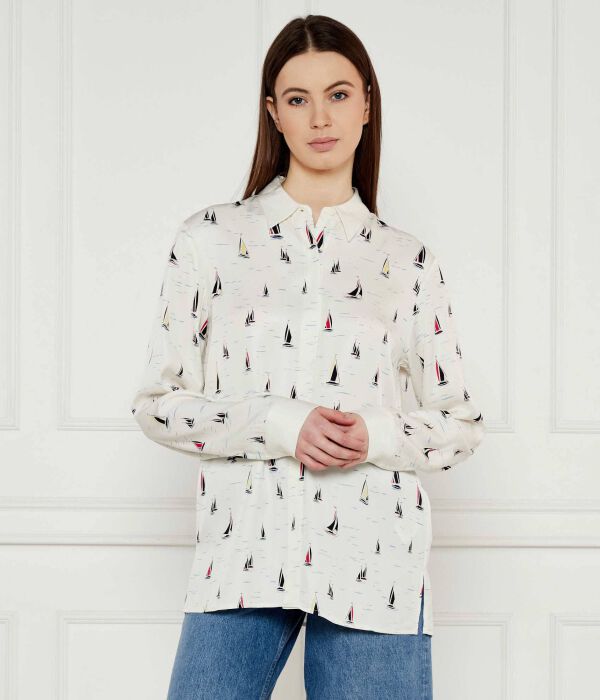

Рубашка Regular fit Tommy Hilfiger, экрю