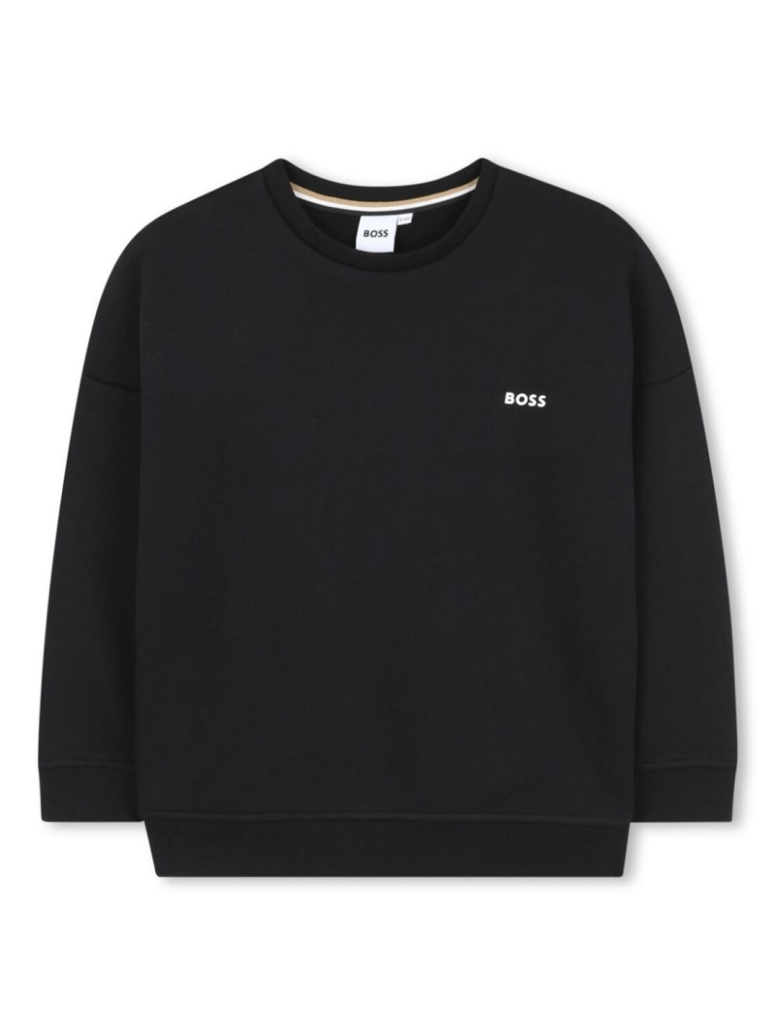

Толстовка с круглым вырезом BOSS Kidswear, черный