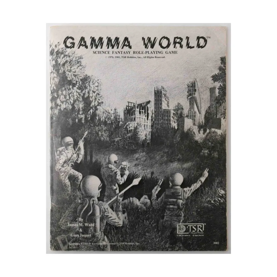 

Gamma World (1st Edition) - Rulebook Only!, Gamma World, мягкая обложка