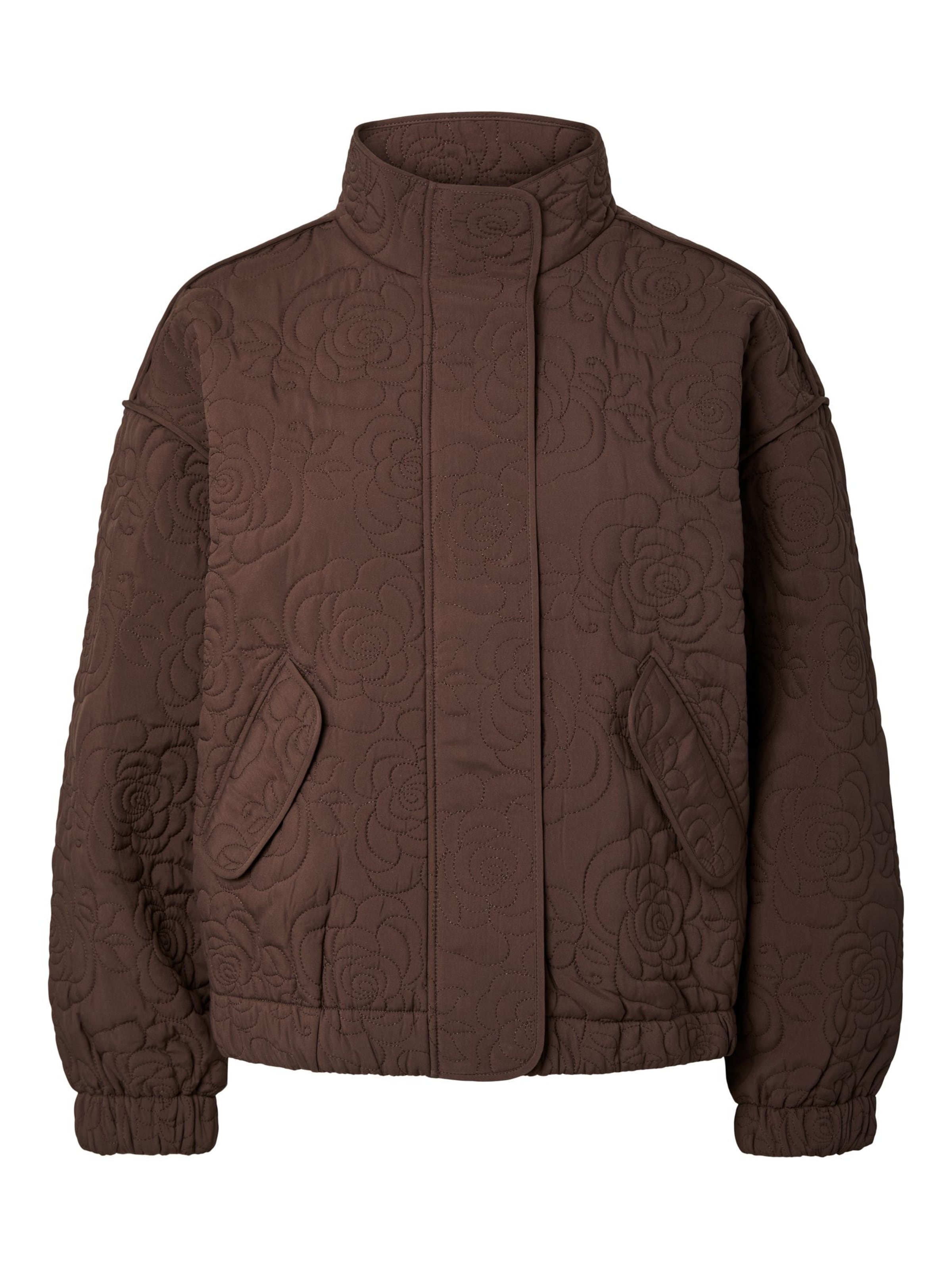 

Куртка межсезонная 'YASFipura' в темно-коричневом цвете