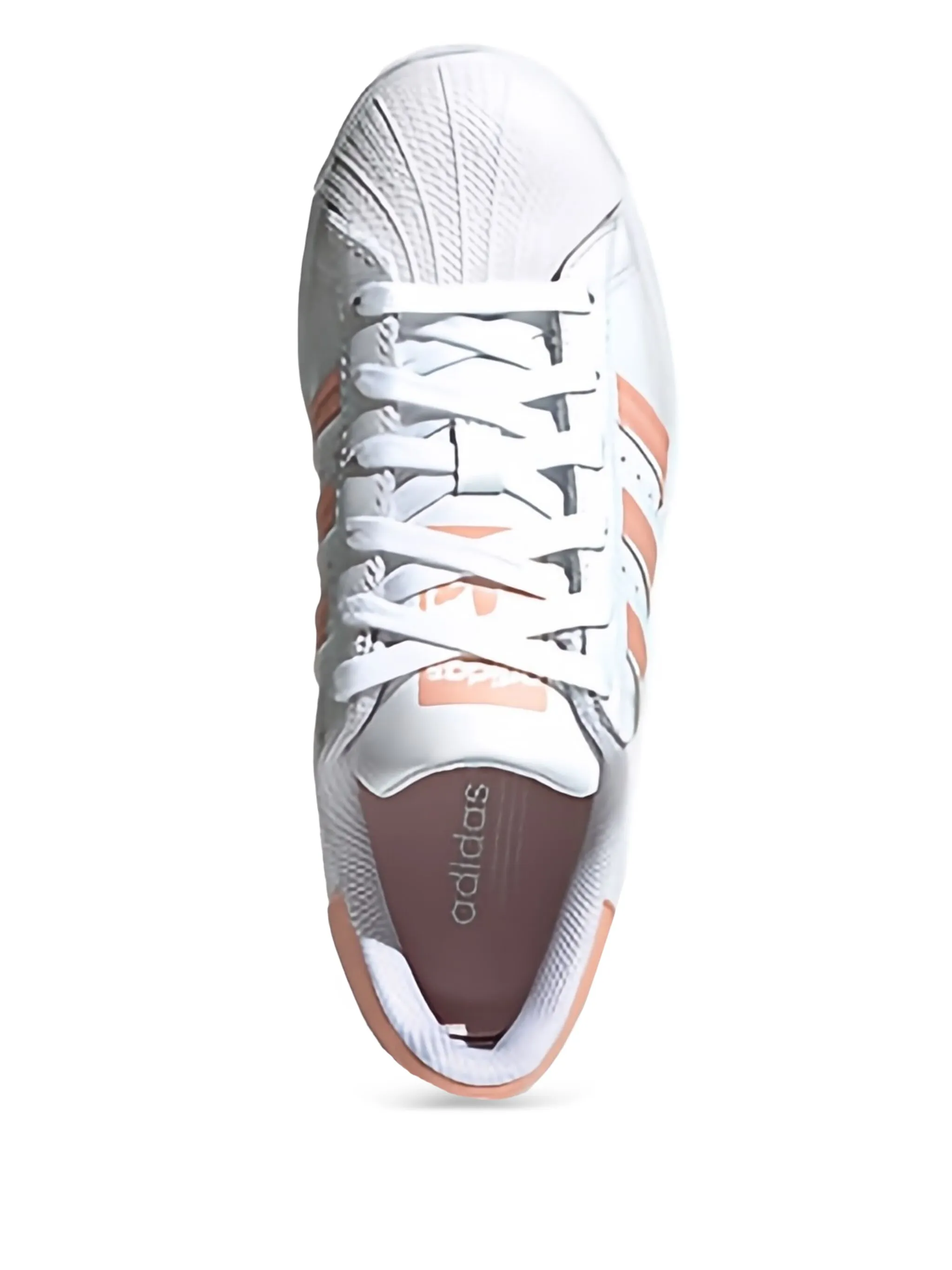 Кроссовки Superstar Cloud White/Haze Coral Adidas Kids, белый — фото 3