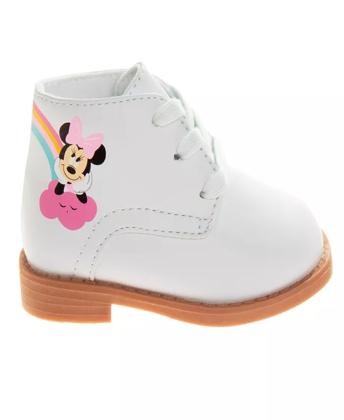 

Детские туфли Minnie Mouse на шнуровке для девочек Disney, белый