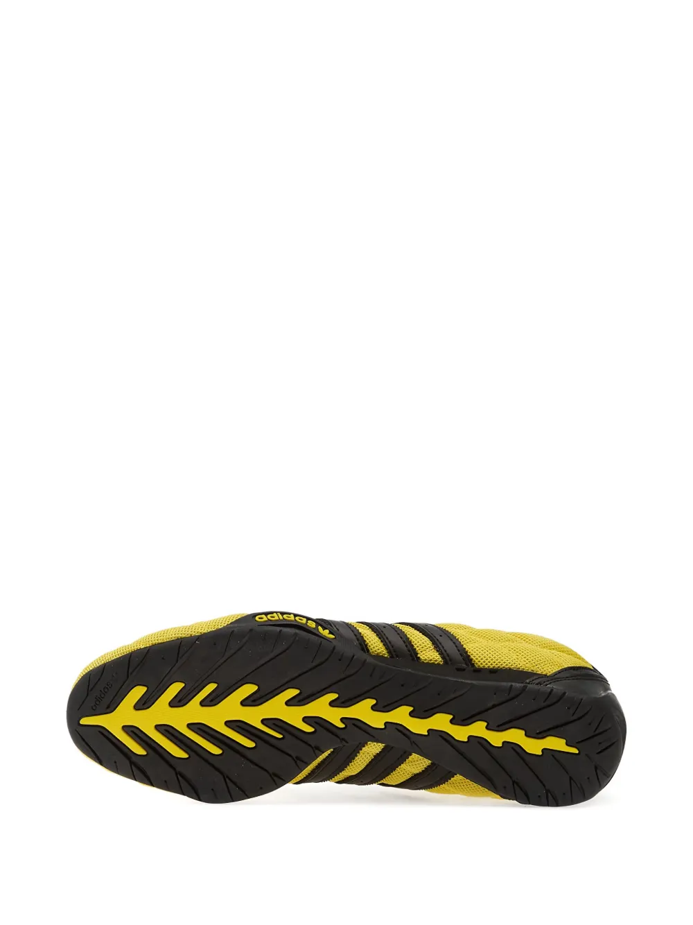 Кеды Adi Racer Lo на шнуровке Adidas, желтый — фото 4