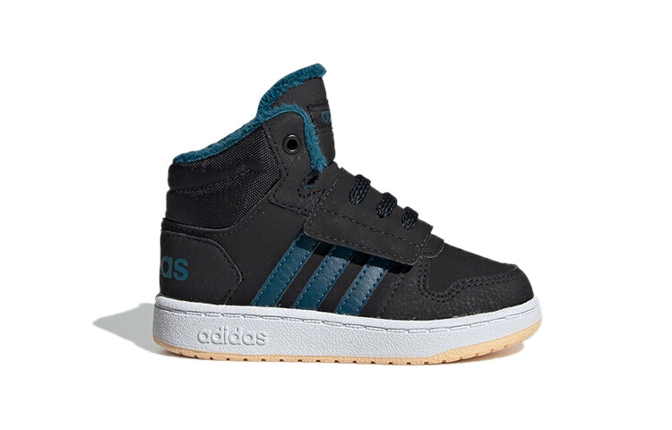Кроссовки adidas neo Hoops 2.0 Toddler Shoes TD Mid-top Black/Blue/White — фото 2