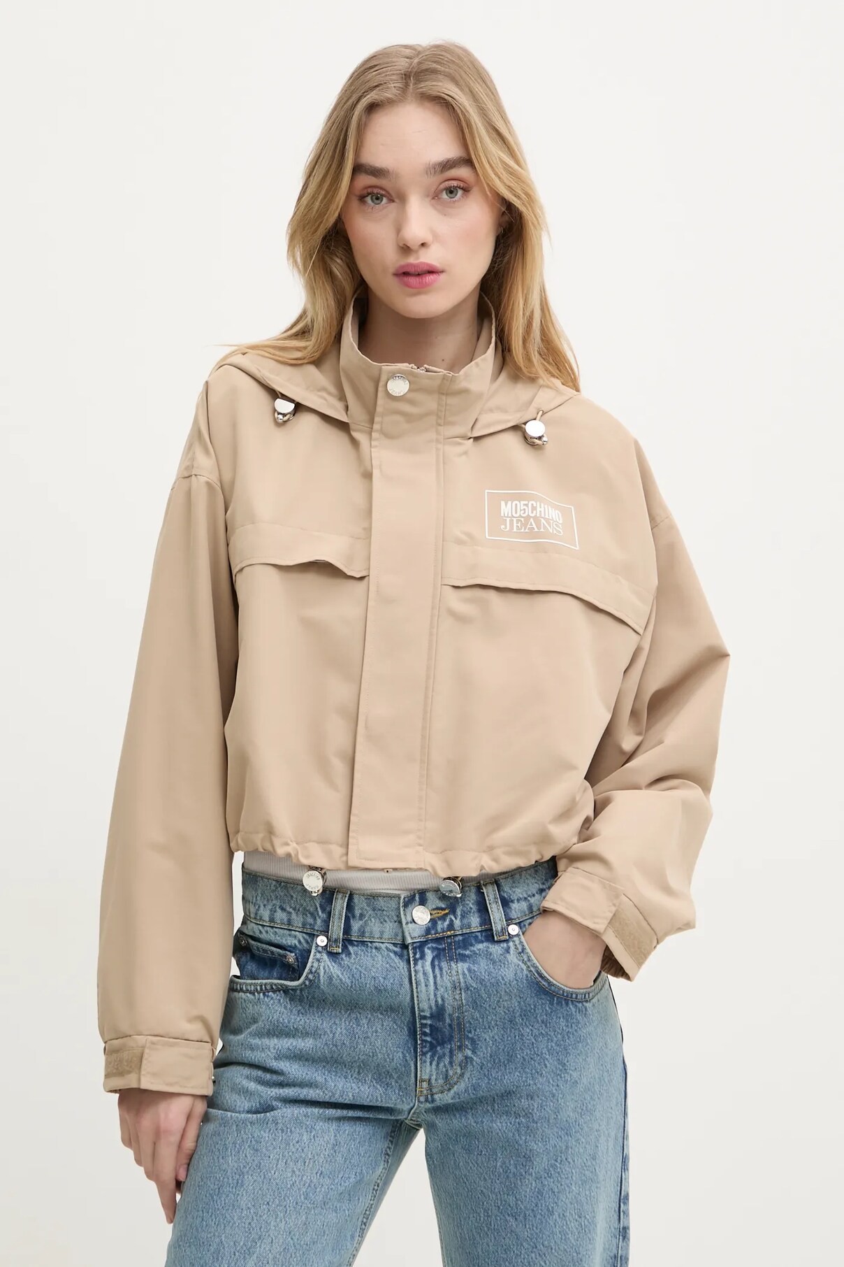 

Куртка Moschino Jeans, бежевый