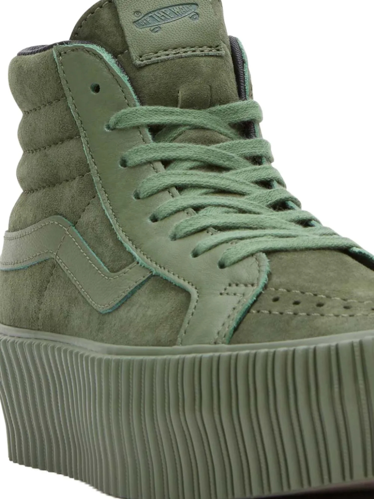 Кроссовки Vans Sk8-Hi Reissue, зеленый — фото 4