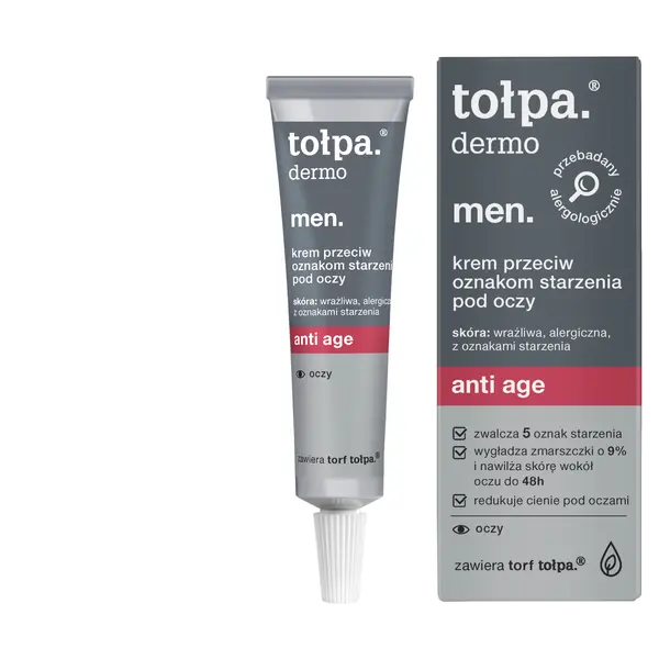 Крем для лица Tołpa — Против старения, Dermo men, 10 мл — фото 4