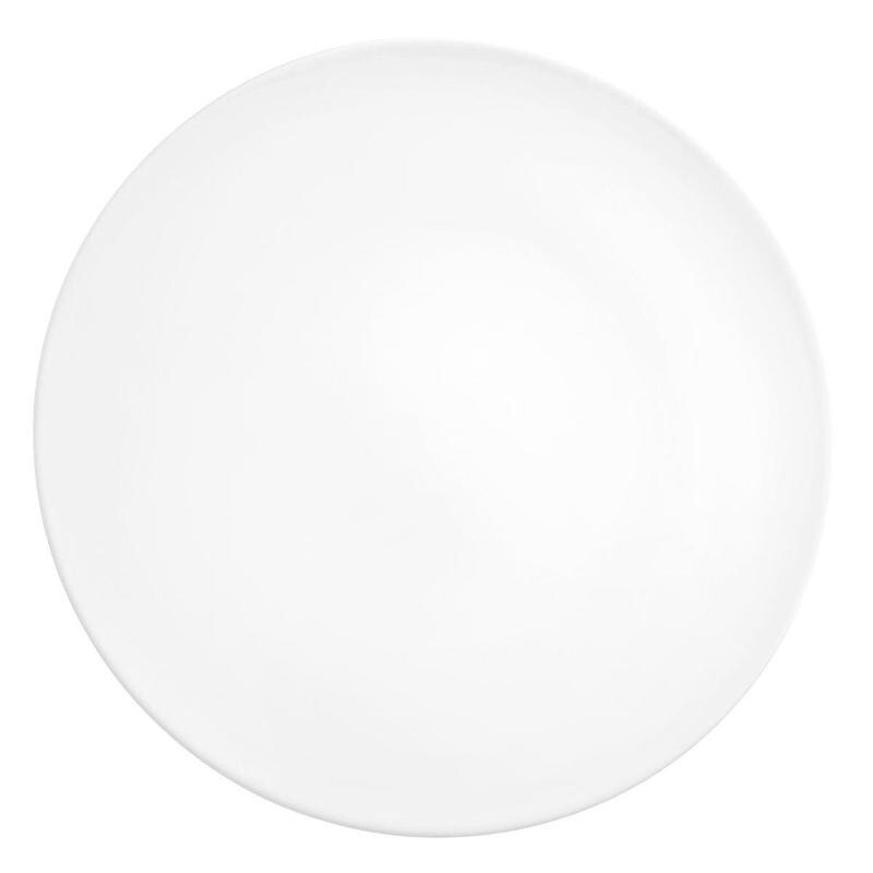 

Тарелка сервировочная Life White круглая плоская 33 см Seltmann Weiden, белый