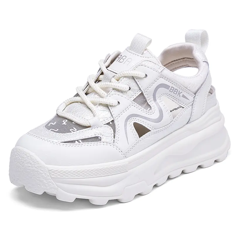 

Кроссовки NRDROFFICIAL Chunky Sneakers Women's Low-Top, белый