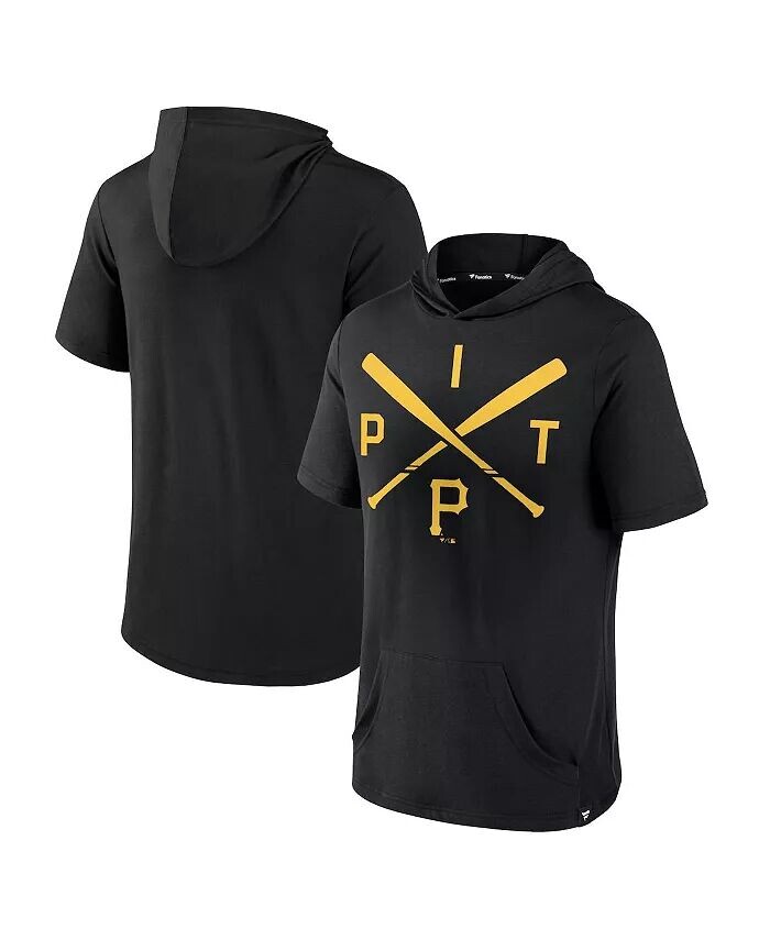 

Мужская толстовка с коротким рукавом Pittsburgh Pirates Iconic Rebel Fanatics