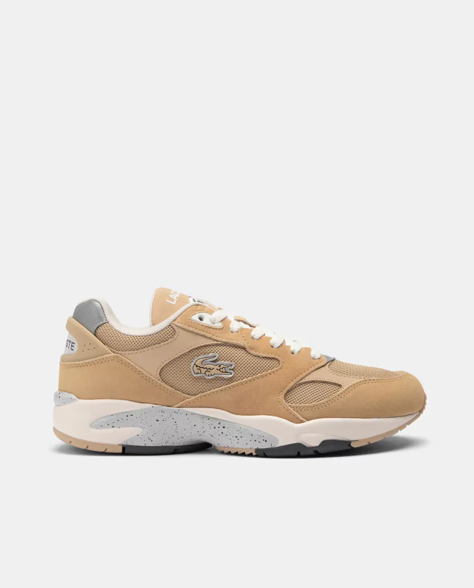 

Storm 96 Lo Vintage мужские кожаные кроссовки Lacoste, бежевый