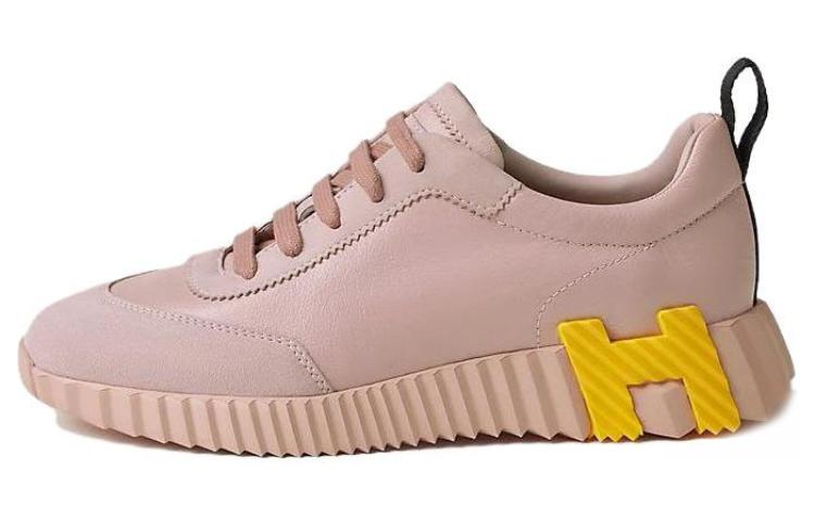 HERMES Боунсинг, низкие повседневные туфли, женские, розовые