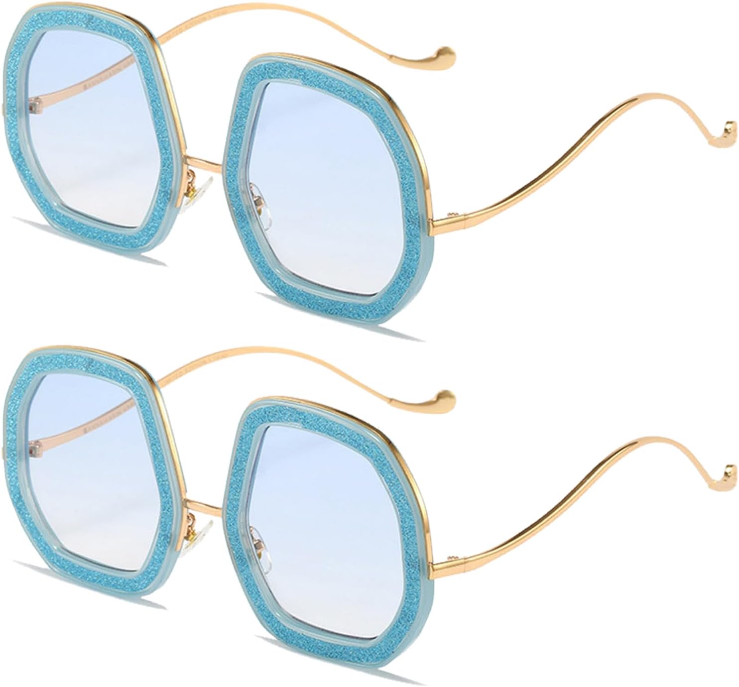 

2 пары женских солнцезащитных очков, солнцезащитные очки с блестками и бриллиантами, ретро-солнцезащитные очки для лета, солнцезащитные очки для женщин для активного отдыха на природе Generic, Style 7