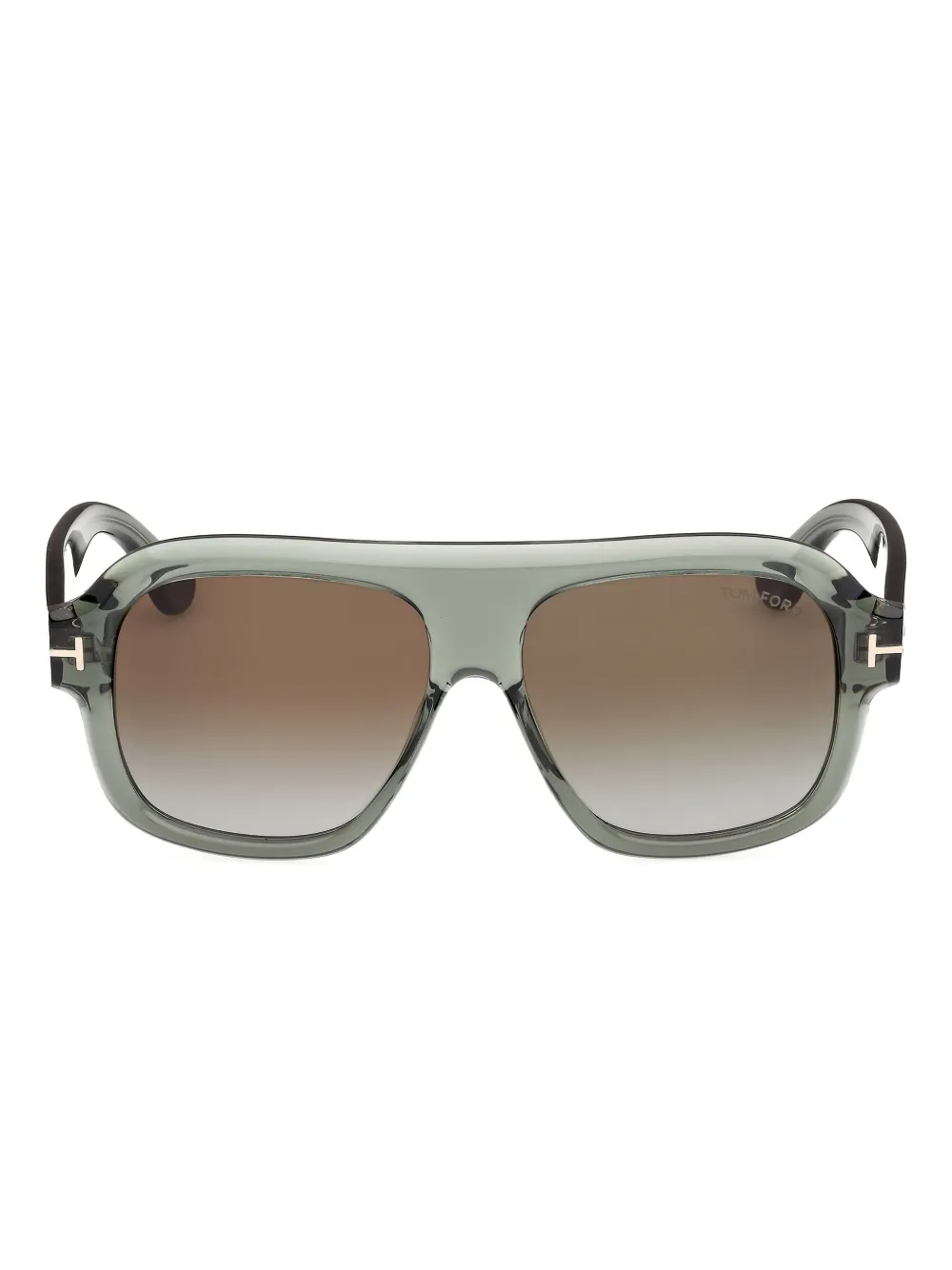 

Солнцезащитные очки в оправе-авиатор Rhonda-02 Tom Ford, зеленый