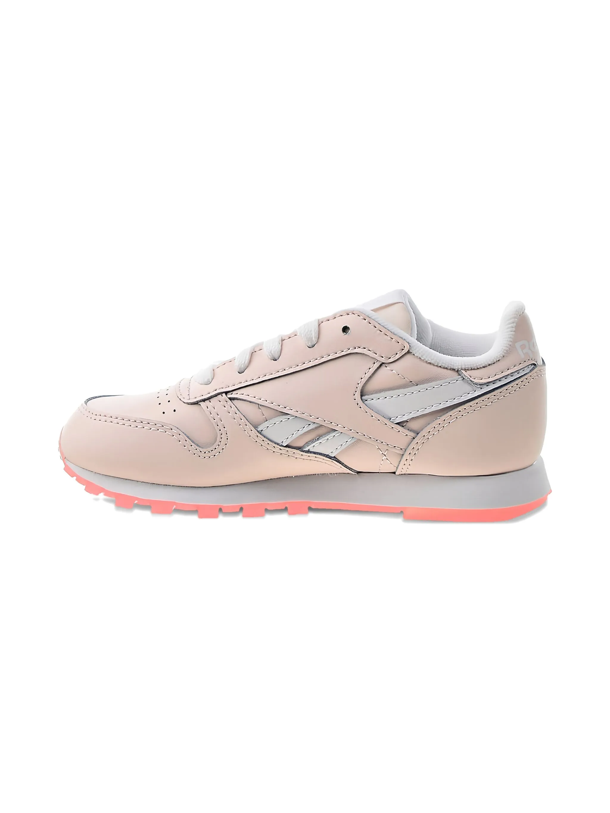 Кроссовки Classic Leather PS Panton Reebok Kids, розовый — фото 3