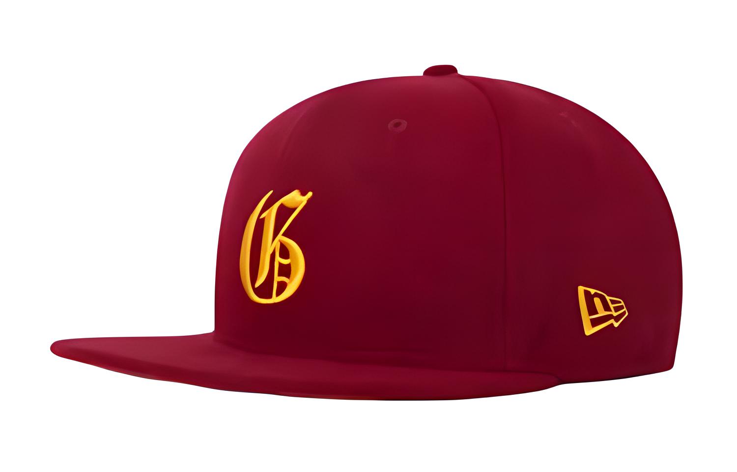 

New Era Бейсболка из полиэстера унисекс красная, Red