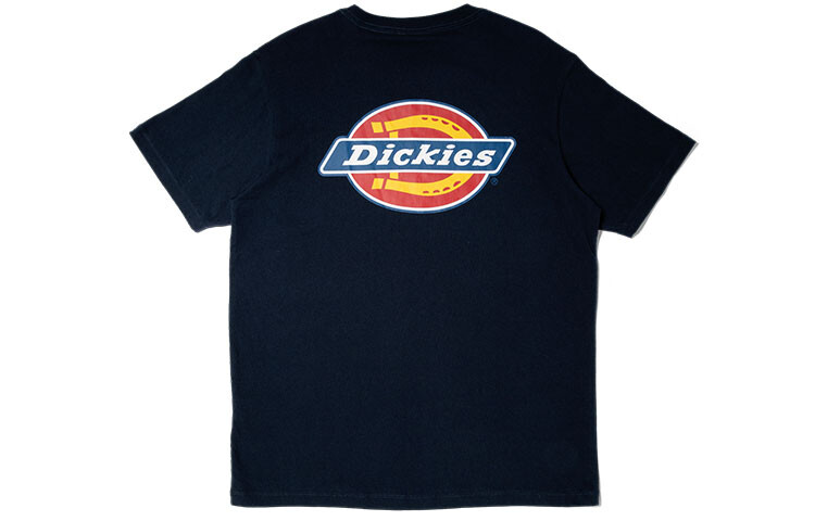 

Футболка унисекс темно-синяя Dickies, темно-синий