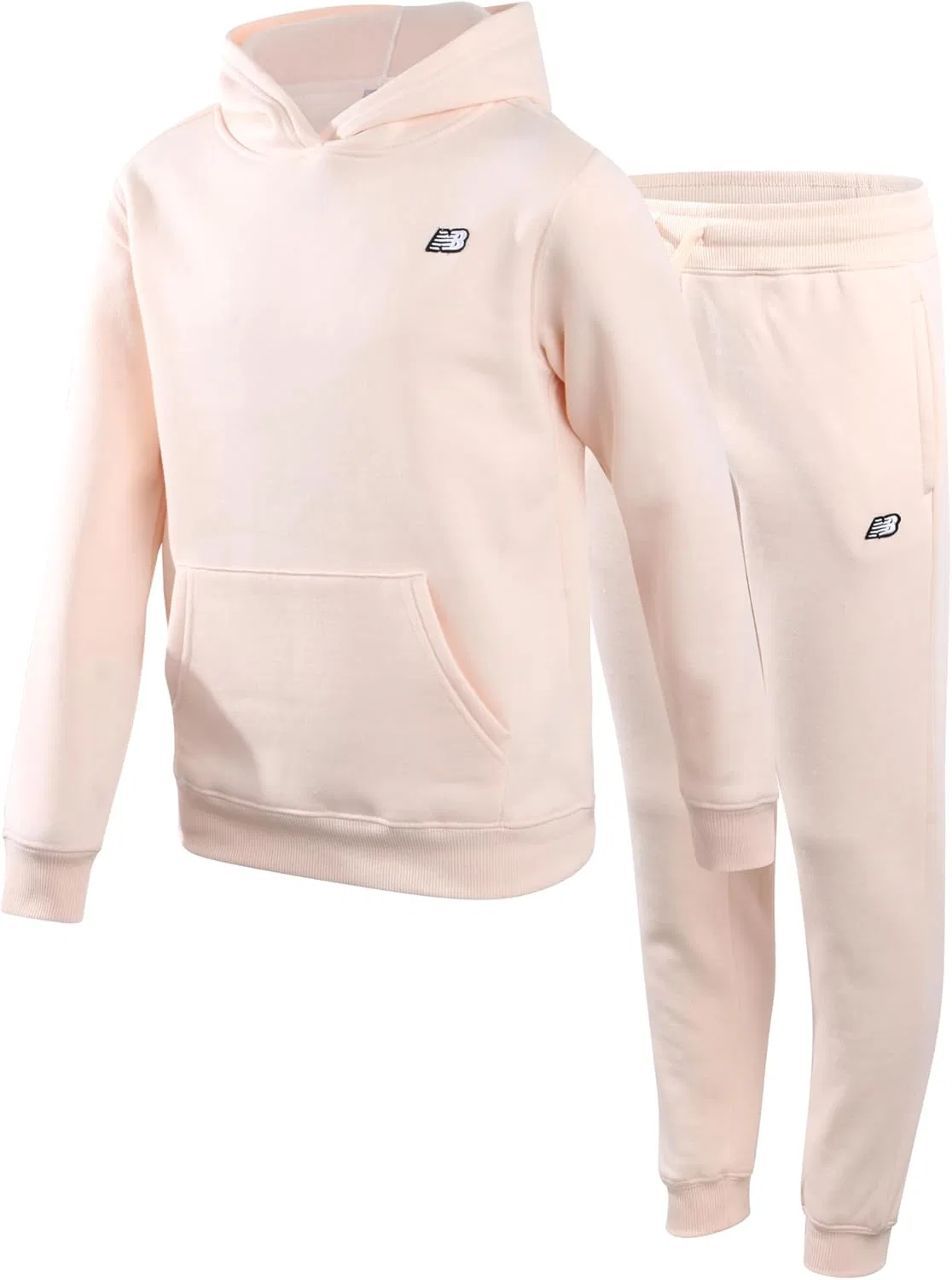 Спортивный костюм флисовый New Balance, 2 предмета, розовый