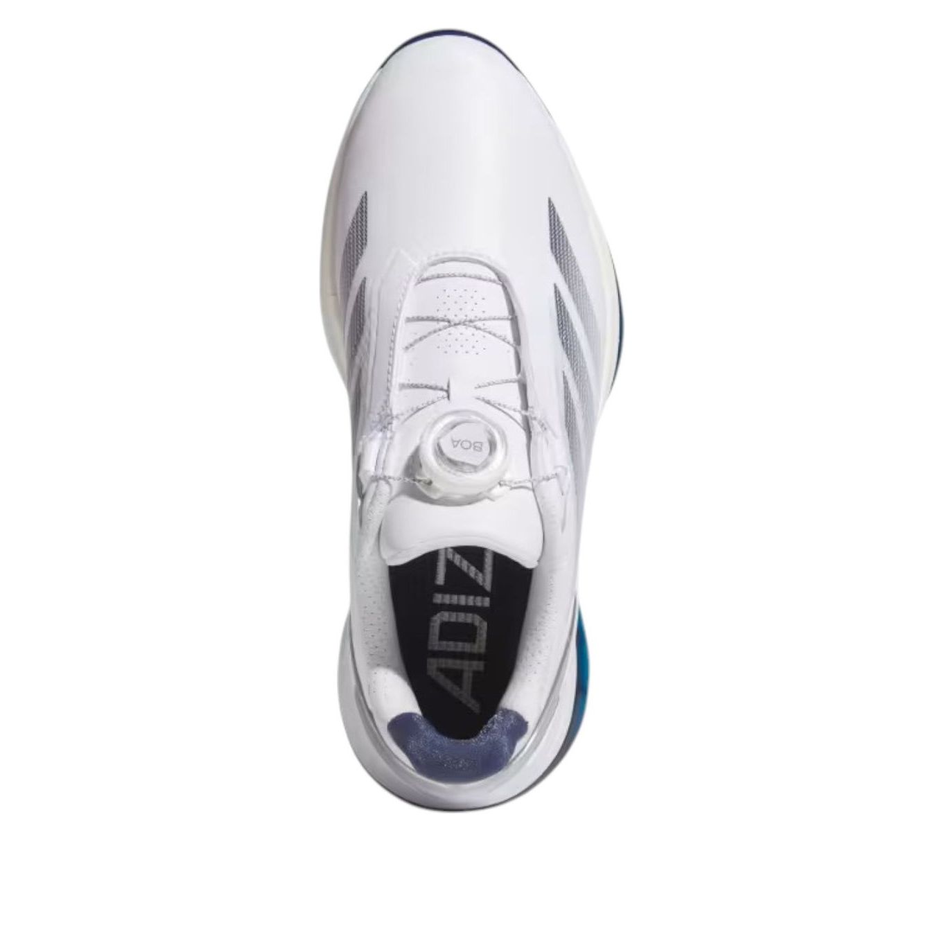 Кроссовки (WMNS) adidas Adizero ZG Low Cut Boa Spikeless Golf 'Cloud White Night Indigo' — фото 2