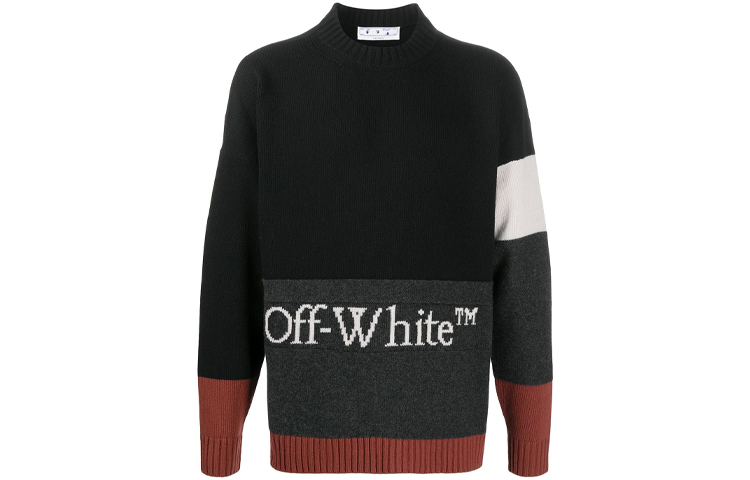 

OFF WHITE FW20 Свитер Мужской Многоцветный OFF-WHITE