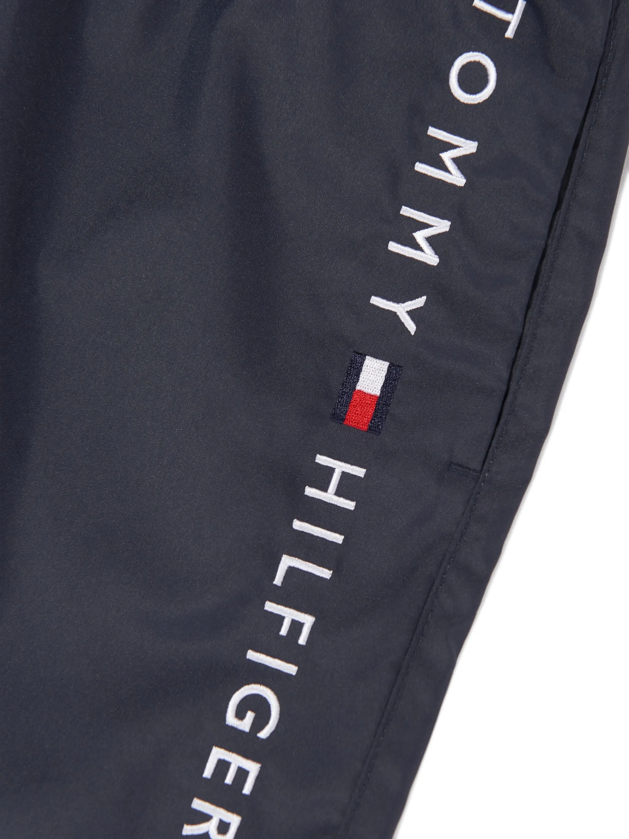 

Плавки-шорты с вышитым логотипом Tommy Hilfiger Junior, синий