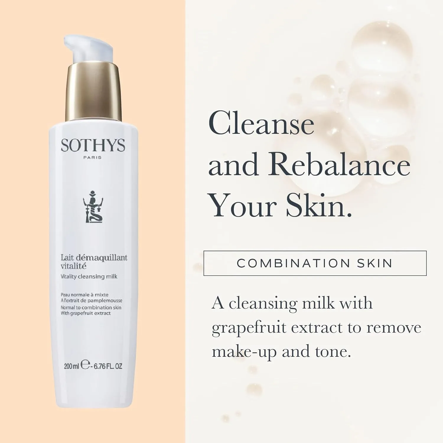 Набор для увлажнения SOTHYS: очищающее молочко и омолаживающий крем для сияющей и молодой кожи. — фото 3