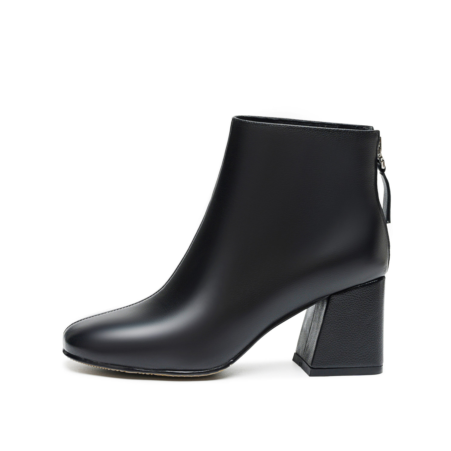 Help Черные женские ботильоны на каблуке 3,5 см без подкладки, цвет Black 3.5CM Unlined