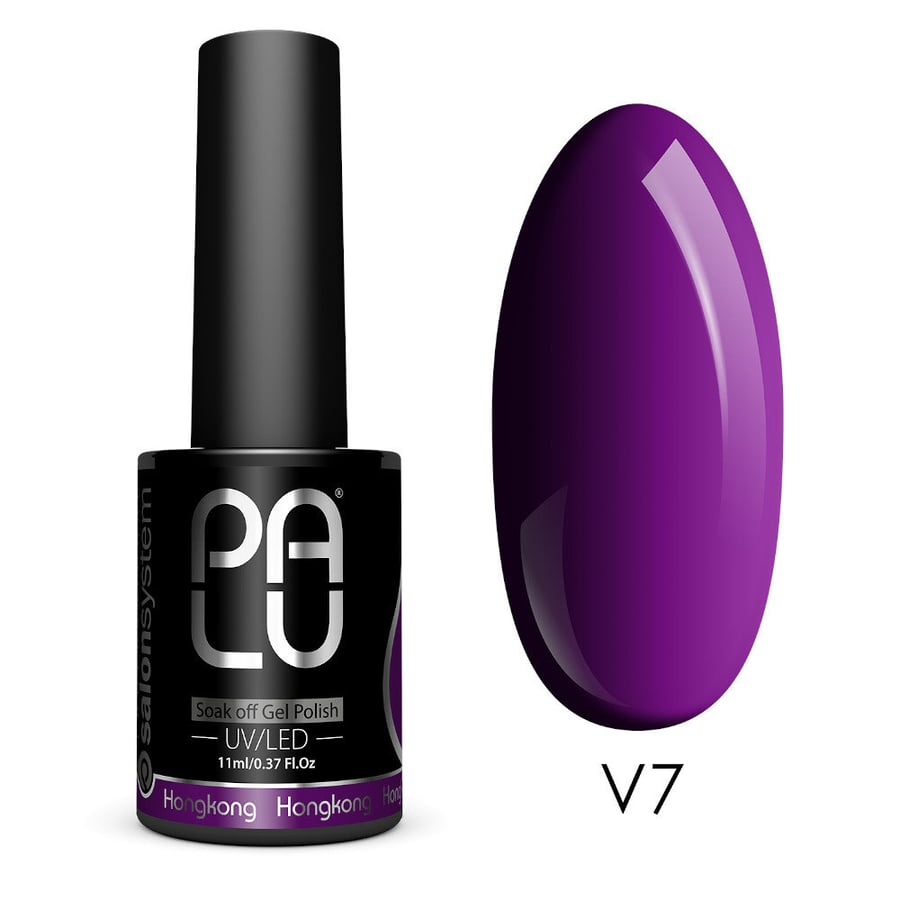

Palu, Cosmetics, Гонконг, Гибридный лак, V7, 11 мл