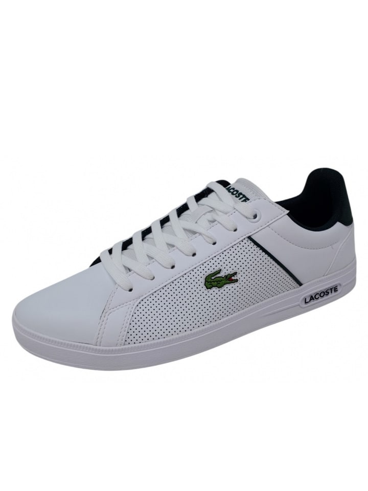 

Кроссовки на шнуровке Lacoste, белый