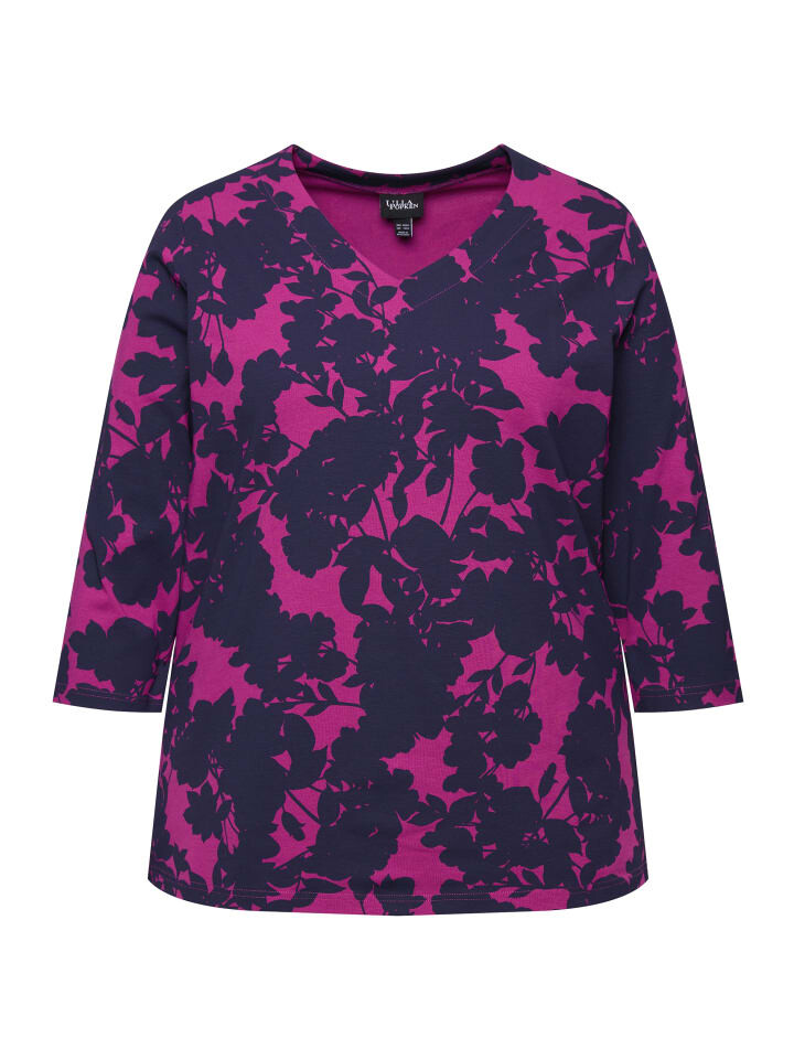 

Футболка Ulla Popken Shirt, цвет beere