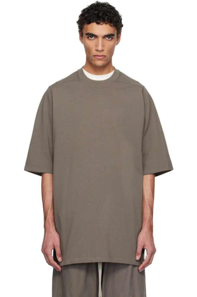 

Футболка серая Hollywood Jumbo SS Rick Owens