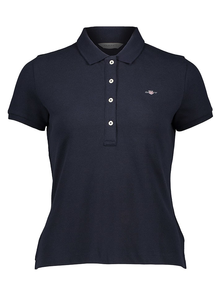 

Gant Рубашка-поло темно-синего цвета