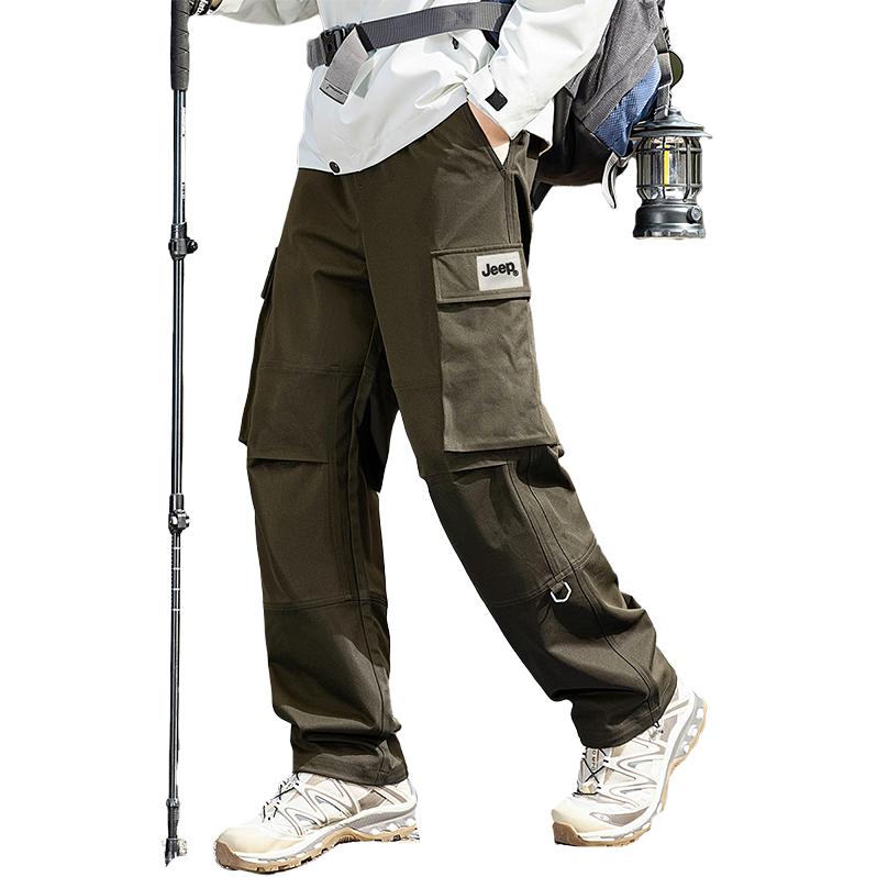 

Классические повседневные брюки Unisex Jeep, army зеленый