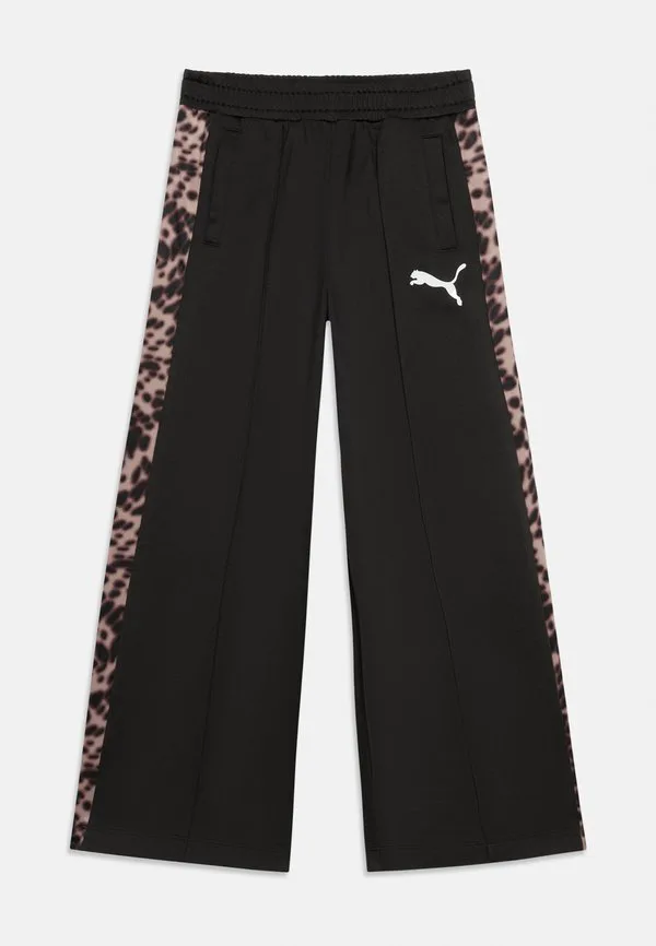 Спортивные брюки унисекс с высокой талией и принтом животных Puma, Black — фото 3