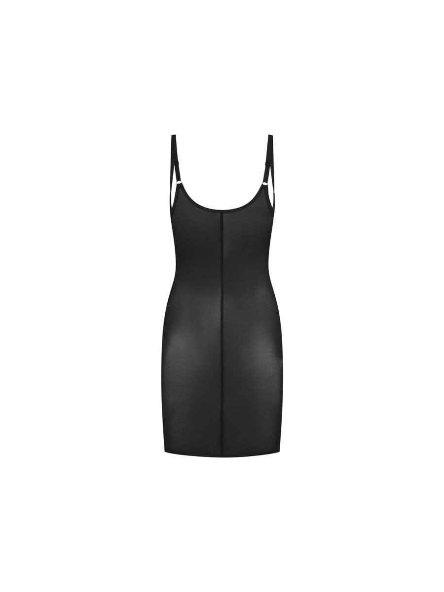 

Платье с лифом Bye Bra Powermesh Open Bust Dress, черный