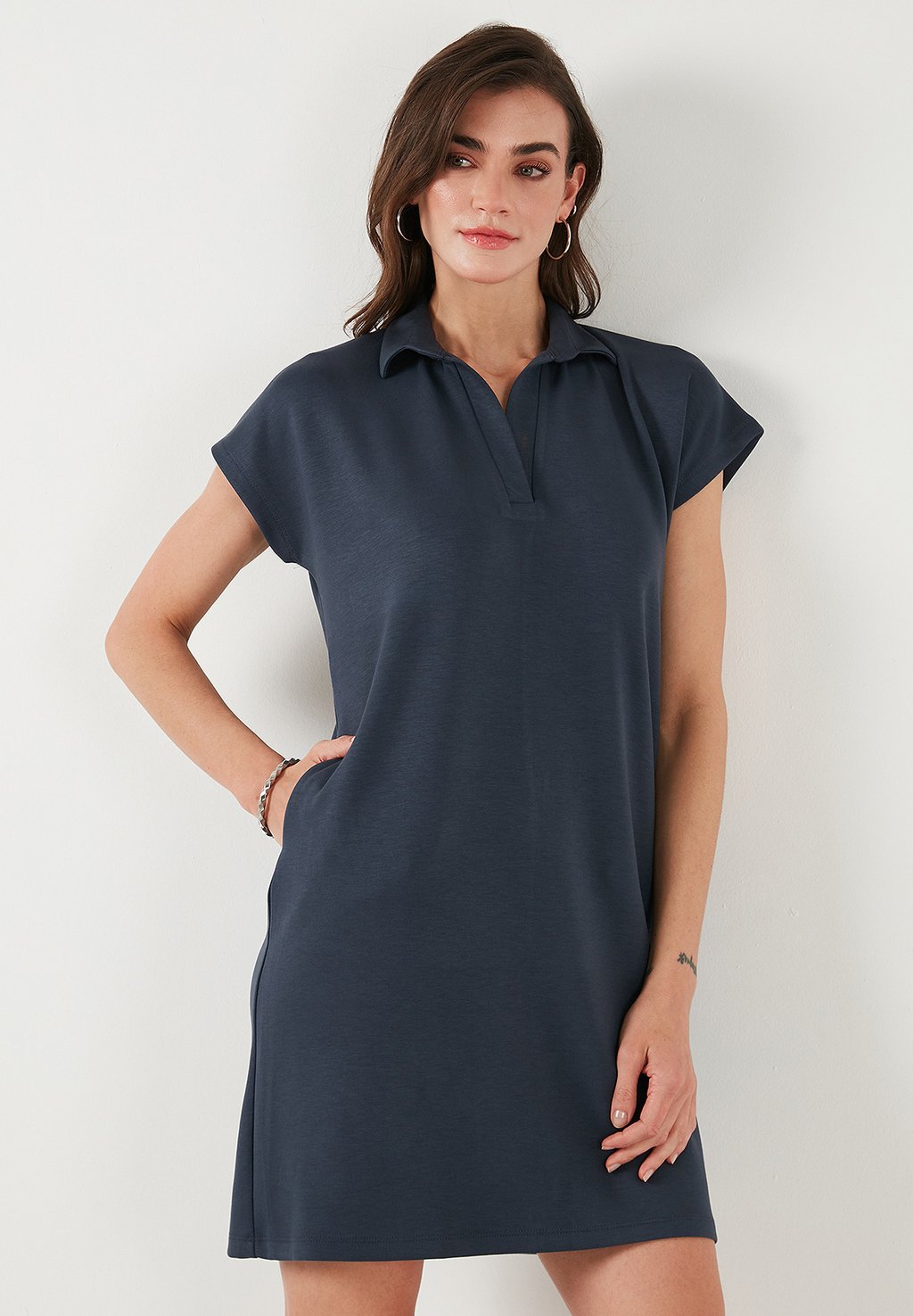 

Платье из джерси REGULAR FIT LELA, темно-серый