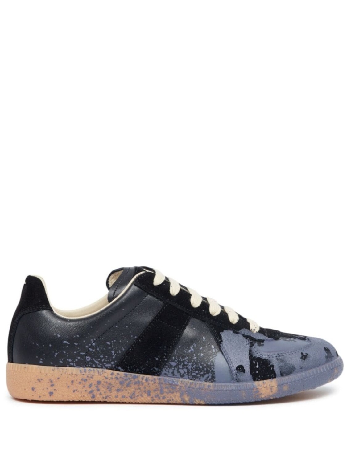 

Maison Margiela кроссовки Replica Paint, черный