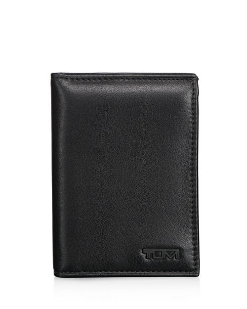 

Кожаный кошелек Delta L-Fold ID ID Tumi, цвет Black