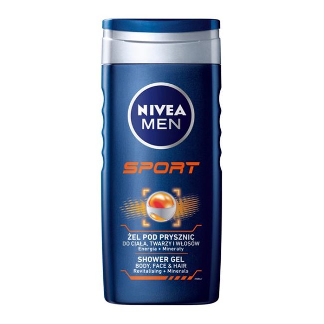 

Спортивный гель для душа Nivea Men, 250 мл