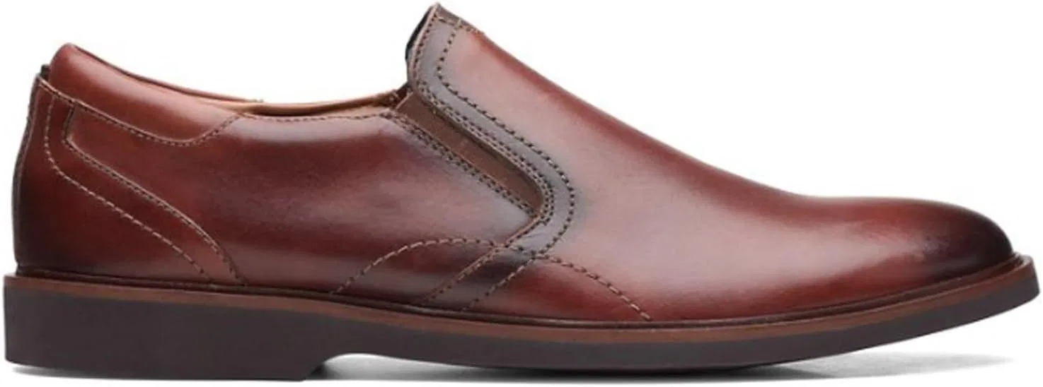 Лоферы Clarks Malwood, коричневая кожа — фото 2