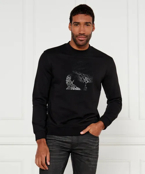 

Толстовка Regular fit Karl Lagerfeld, черный