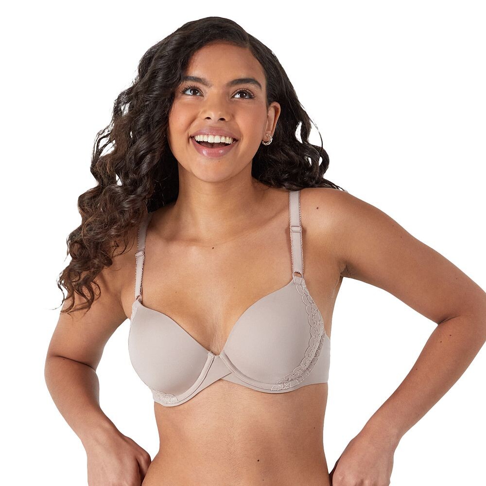 

Maidenform One Fab Fit Modern Деми-футболка на косточках Бюстгальтер DM7543, цвет Evening